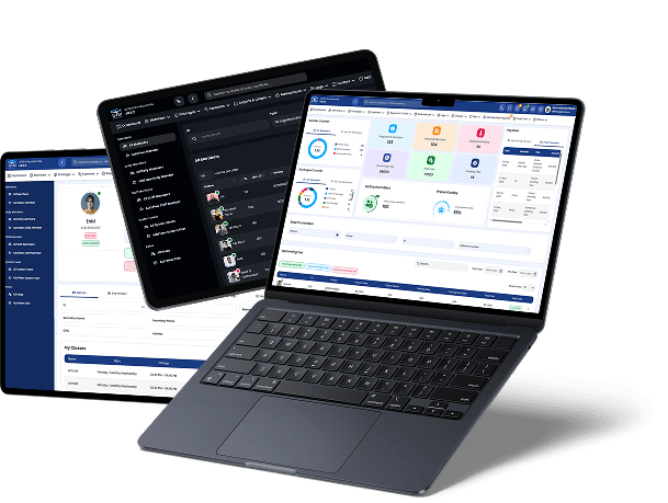 Gym CRM software dashboard for membership and fitness club management